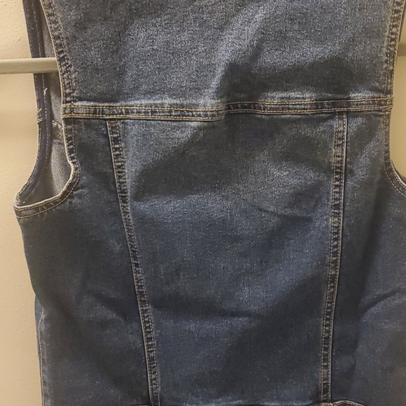 Denim Romper - Picture 4 of 5